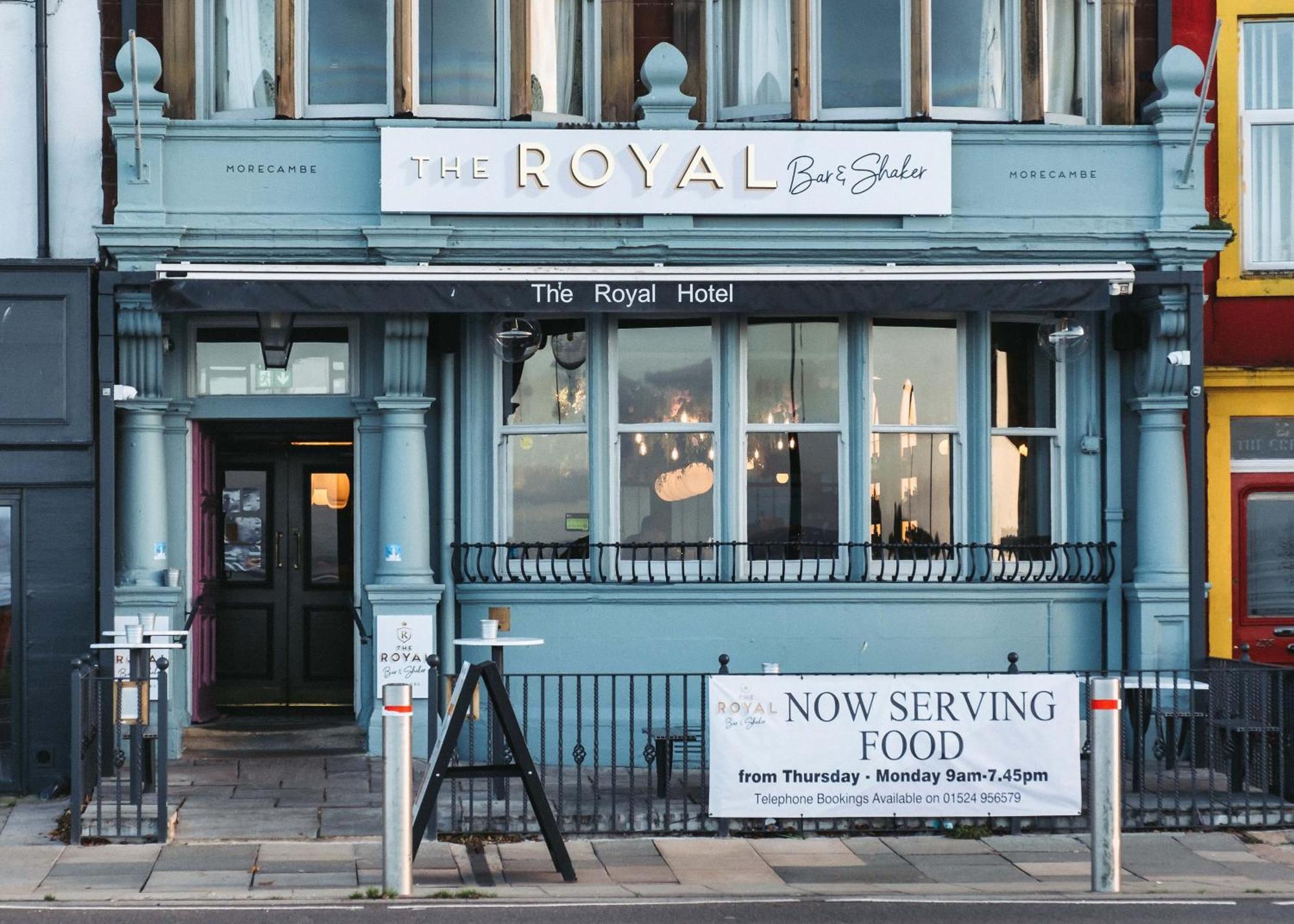 Hotel The Royal Bar & Shaker Morecambe Zewnętrze zdjęcie